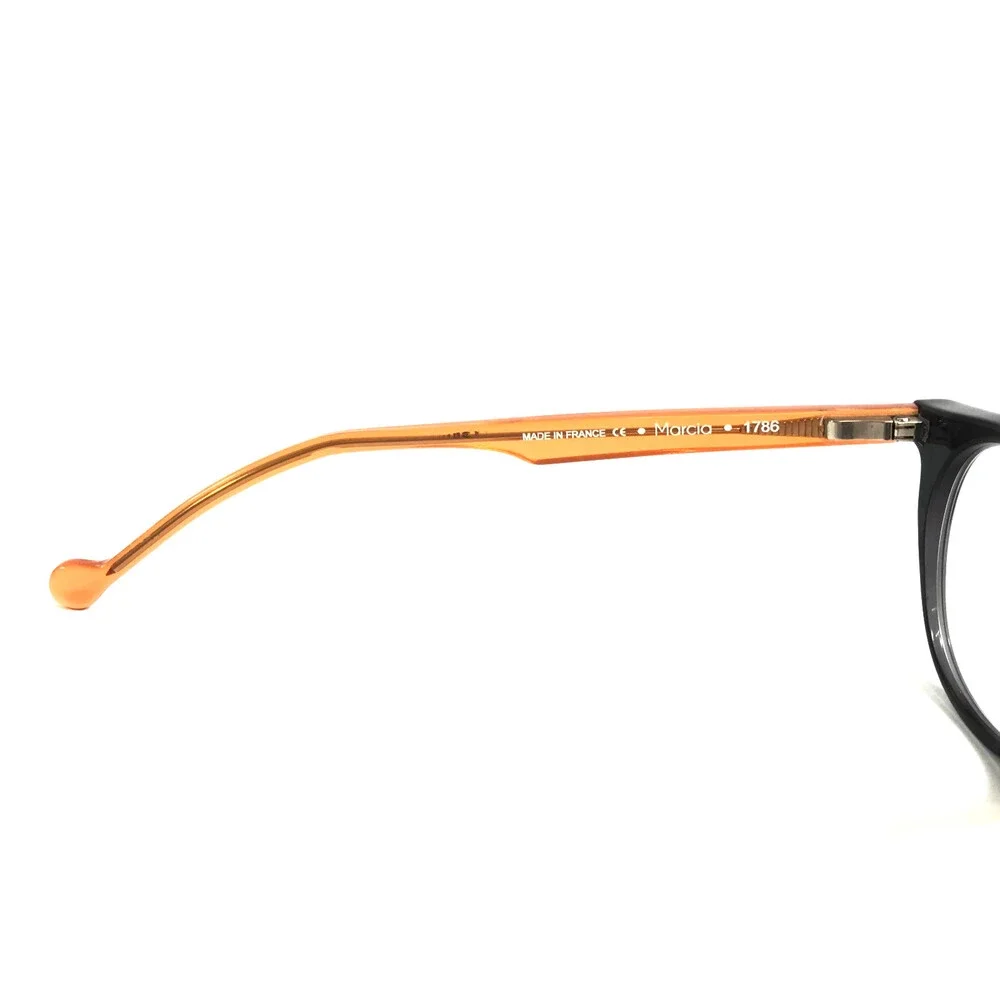 Anne & Valentin Petite Eyeglasses Frames Marcia 1786 Clear Gray Orange 40-22-140